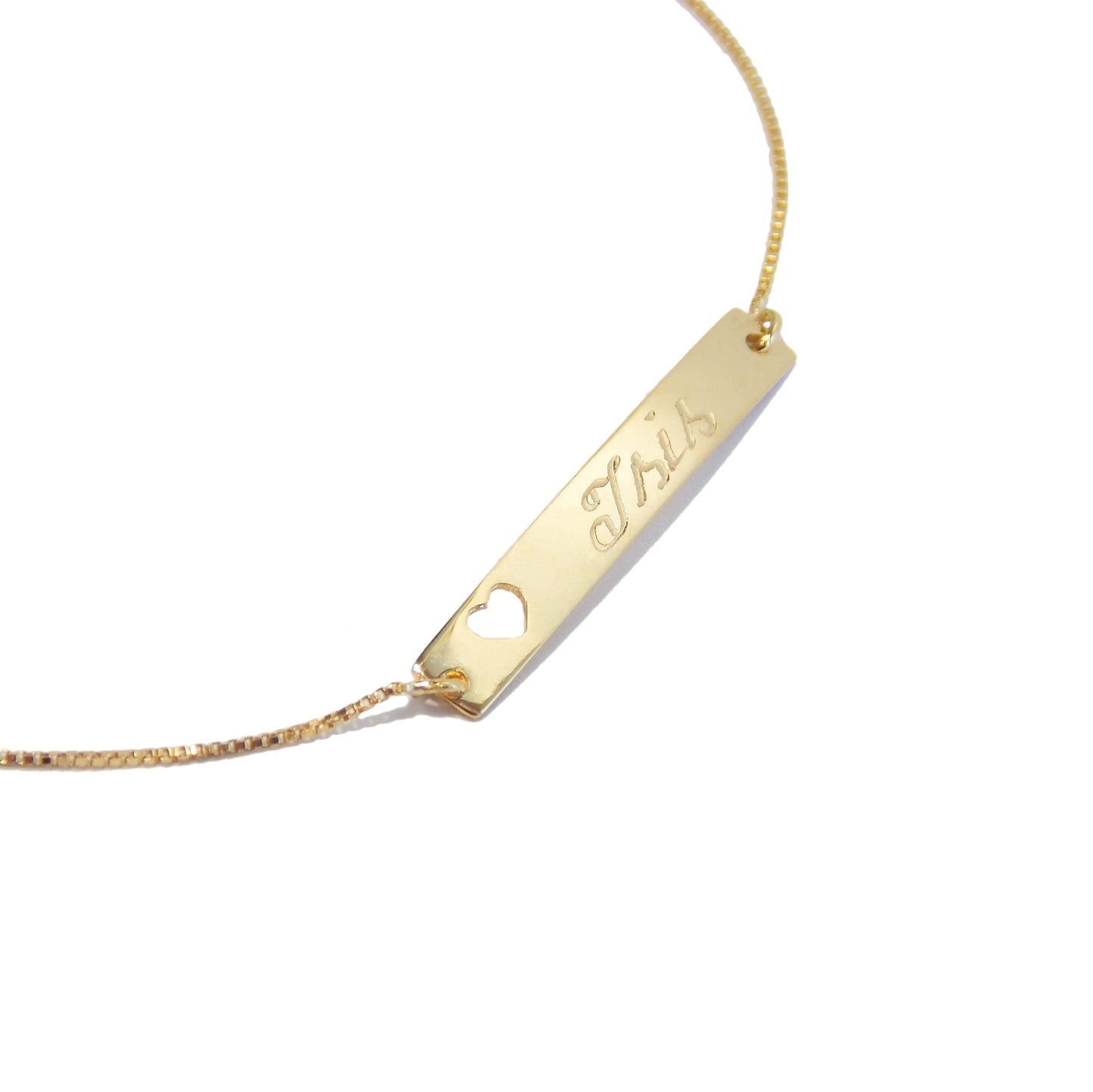Pulseira de Ouro 18k Melindrosa Adulto