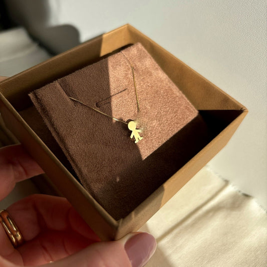 Colar Menino Ouro 18k