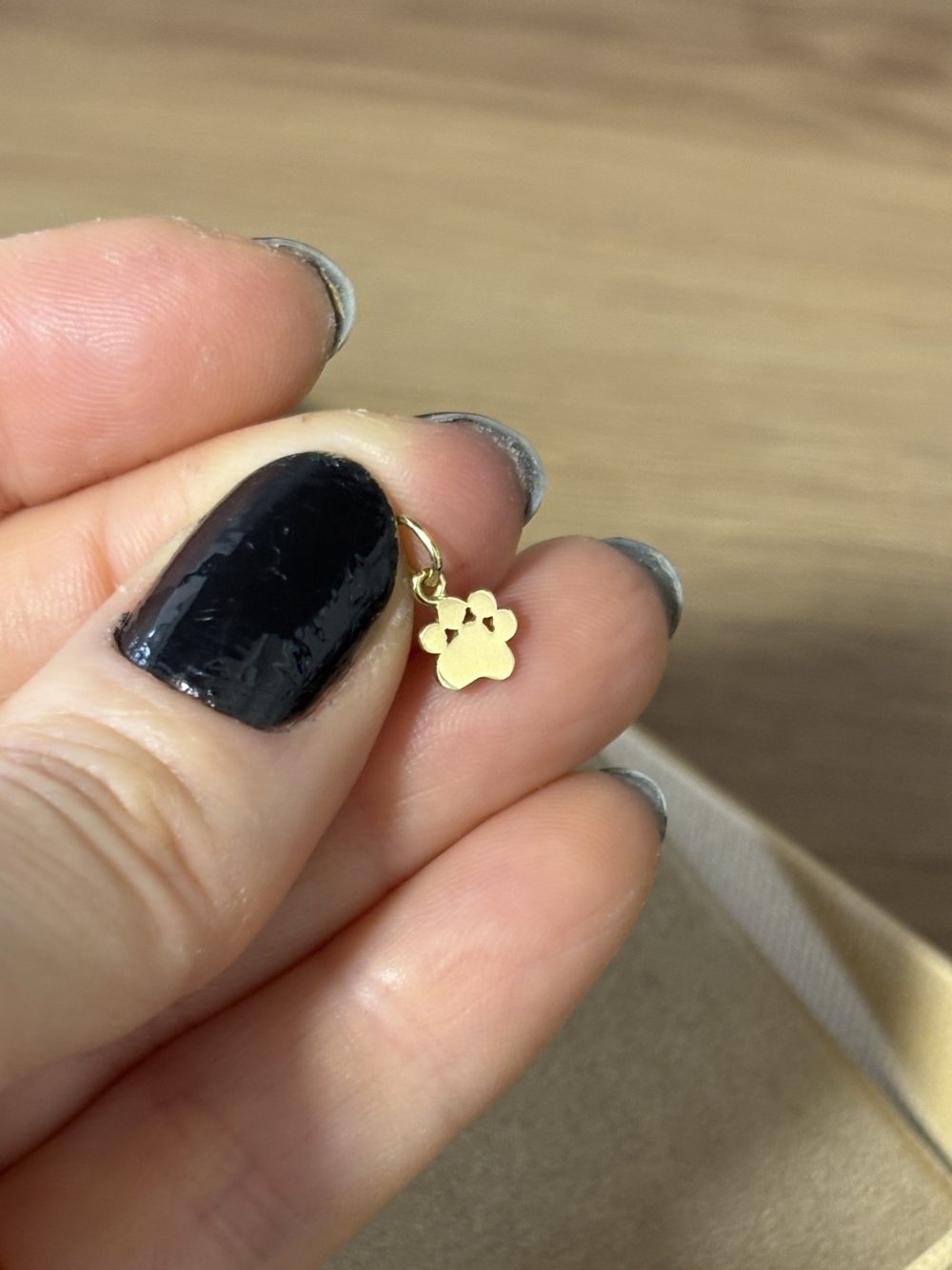 Colar Patinha Ouro 18k